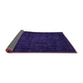 thumbnail image 2 of Ahgly Company Indoor Round Abstract Purple Modern Area Rugs, 7' Round, 2 of 4