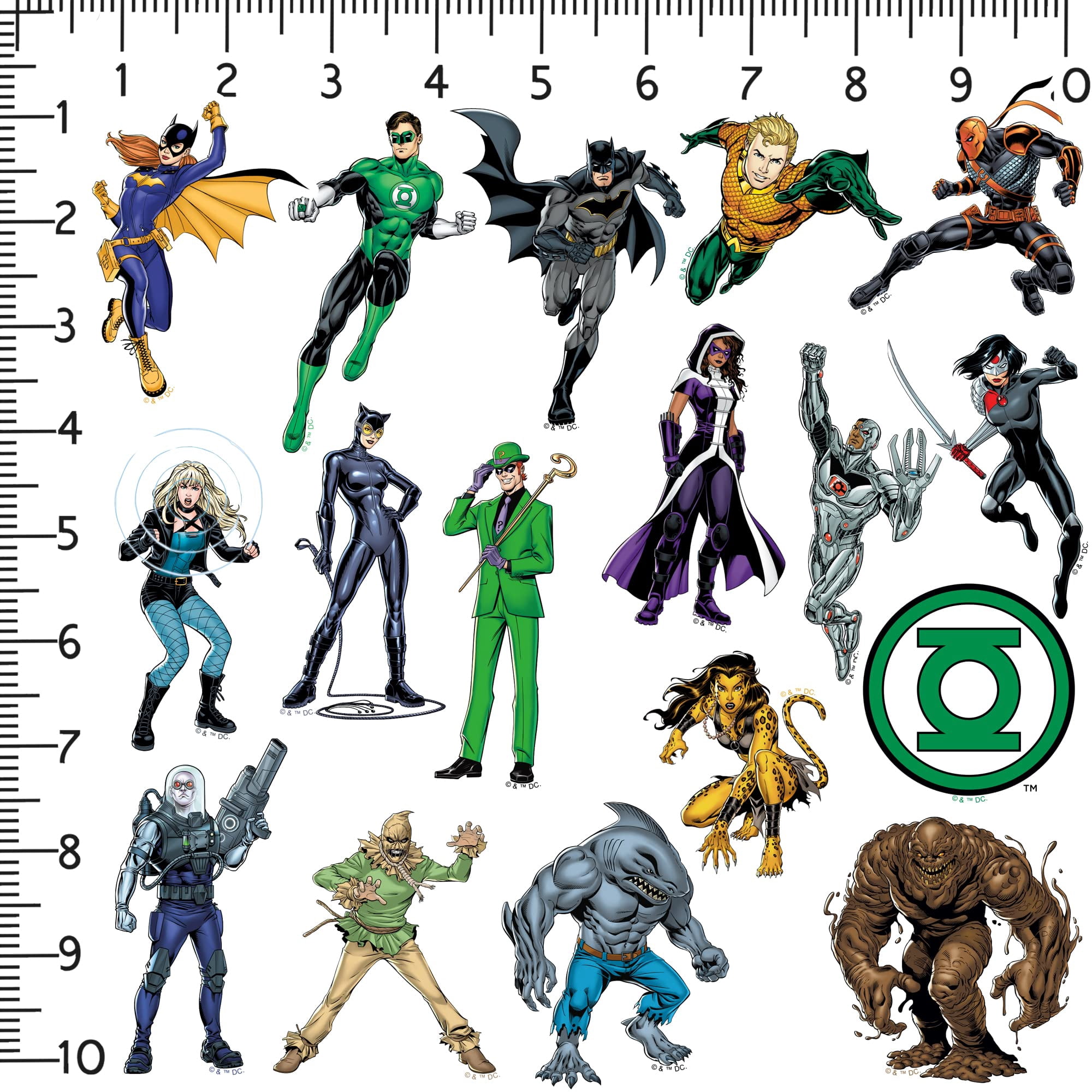 Justice League Characters 100ct Vinyl Large Deluxe Stickers Variety Pack  Die Cut Decals for Laptop, Water Bottle, Scrapbooking, Tablet, Indoor/Outdoor