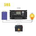 thumbnail image 4 of Viflosae Clearance 50A Solar Panel Controller Battery Charge Regulator 12V/24V Auto With USB Save 15% on pets, 4 of 6