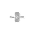 thumbnail image 2 of ARAIYA FINE JEWELRY Sterling Silver Lab-Grown Diamond Solitaire Engagement Ring (1/4 Cttw, D-F Color, VS1 Clarity) Size 7, 2 of 7
