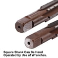 thumbnail image 4 of MT2 Morse Taper Reamer Coarse and Finish Set H8 Accuracy Alloy Tool Steel 6 Straight Flutes Hand Reamer Cutter 2pcs, 4 of 6