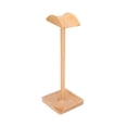 thumbnail image 2 of Soporte de madera para auriculares, soporte para auriculares de haya, estante de exhibición de escritorio para estudio de oficina en casa, 2 of 8
