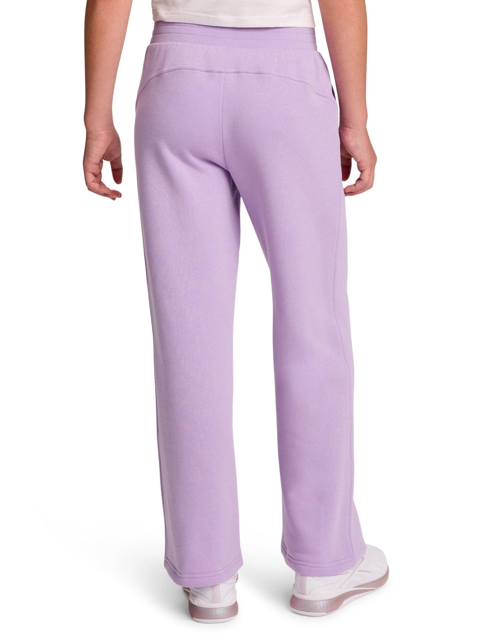 Reebok Girl's Game Day Fleece High Waisted Puddle Pant, Sizes 4-18