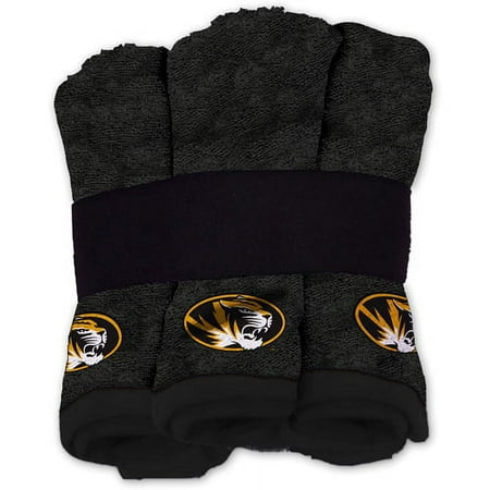NCAA Missouri Tigers Wash Cloth Set, 6-Pack