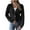 #H-Black, variant on GuangCheng Womens Ribbed Thick Knit Cardigans Oversized V Neck Button Down Long Sleeve Warm Cardigan Sweaters