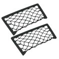thumbnail image 4 of Car Trunk Cargo Large Capacity Net Holder Bags RVs Campers Organizer Storage Racks Screw Mounted Mesh Pouches Automotive 2 Pieces, 4 of 6