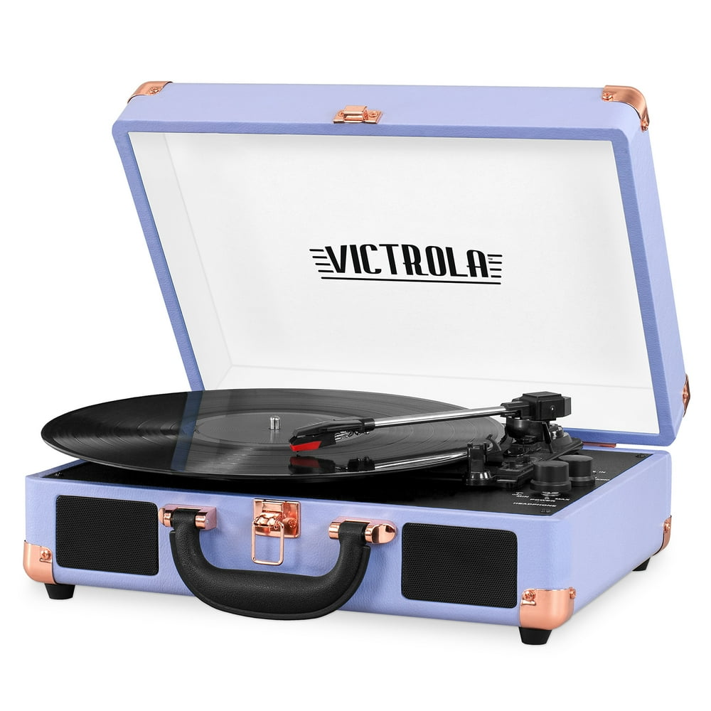Victrola Journey Bluetooth Suitcase Record Player with 3Speed