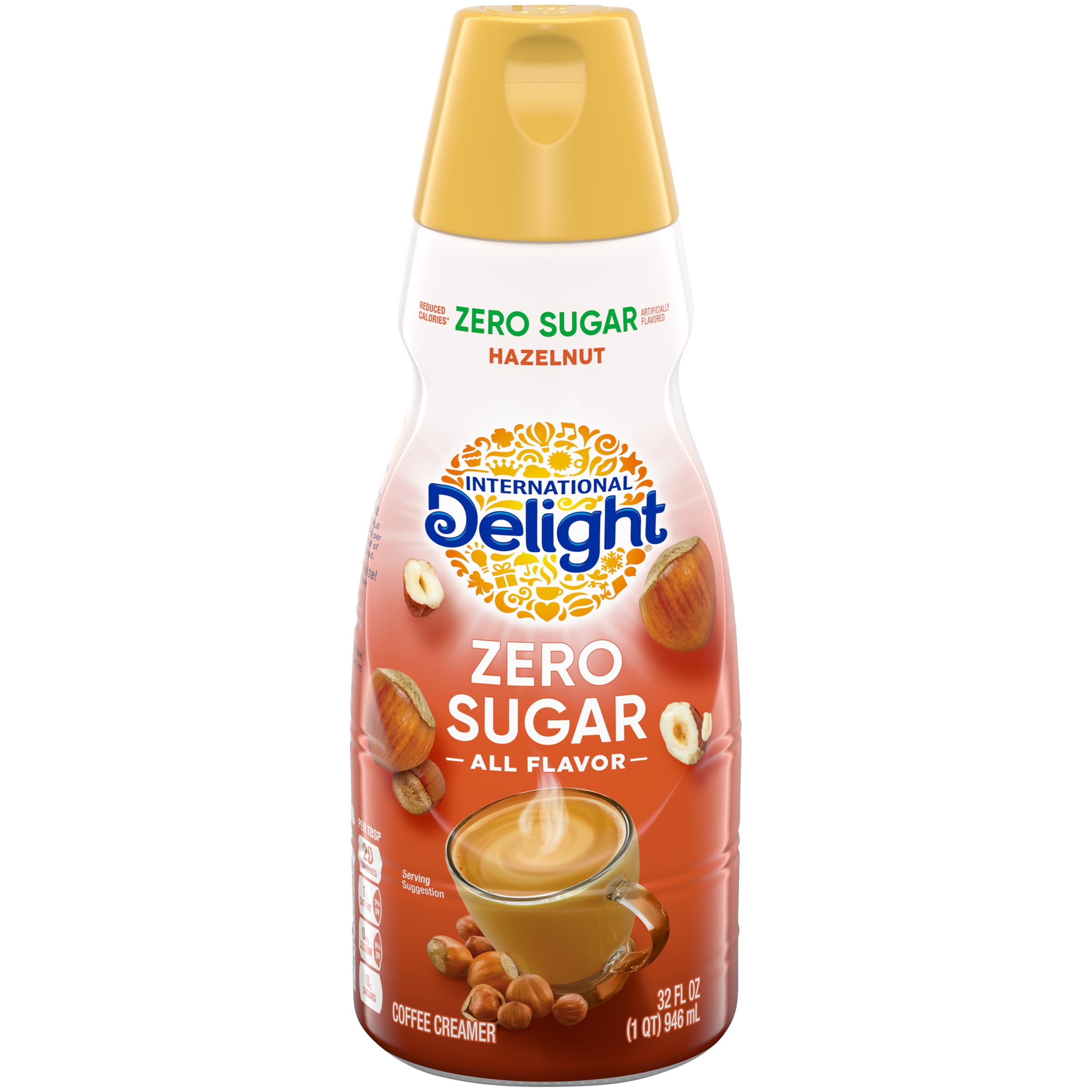 International Delight Sugar-Free, Zero Sugar Hazelnut Coffee Creamer