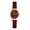 red, variant on Women's Analog Quartz Oval Watch: PU Strap Dotted Dial Wristwatch - Suitable for All Seasons