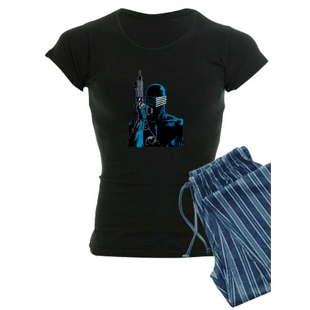 

CafePress - G.I. Joe Snake Eyes With Gun - Women s Dark Pajamas