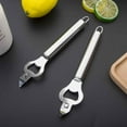 thumbnail image 6 of CheAAlet Stainless Steel Multifunctional Bottle Opener - Can Piercer and Cap Lifter - Compact Design for Easy Storage and Use, 6 of 9