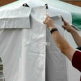 thumbnail image 5 of TentandTable TentandTable Party Canopy Tent Blockout Sidewall Kit, 10' x 50' - 7 Foot Tall, 5 of 8