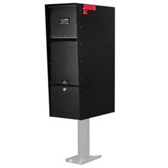 Supreme heavy Duty Letter Locker Mailbox, Black