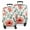 Pioneer Flower Floral-3, variant on Pioneer Flower Floral Print Pattern Luggage Cover Fashion Suitcase Cover Baggage Covers Fit 25-28 Inch Luggage (Go Travel)