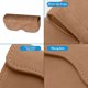 thumbnail image 5 of Estuche para gafas de coche, visera para el sol, clip para gafas de sol, clip para gafas, clip para gafas de sol, caja de almacenamiento para coche, gafas de sol de cuero, 5 of 6