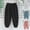 Black, variant on uublik Sweatpants for Boys Girls Size 1T-11 Elastic Waist Casual Jogging Trousers Bottom for Kids Gray