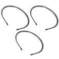 thumbnail image 3 of EeaseMX 3 diademas de alambre de hierro corrugado con resorte para el cabello, accesorios para el cabello (negro), 3 of 7