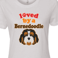 thumbnail image 4 of Inktastic Bernedoodle Dog Lover Women's T-Shirt, 4 of 5