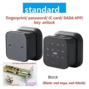 Tuya Smart Door Lock TTlock Bluetooth-compatiable Finrprint Lock APP Password IC Card NFC Key Unlock Electronic Lock ,Easy to Use