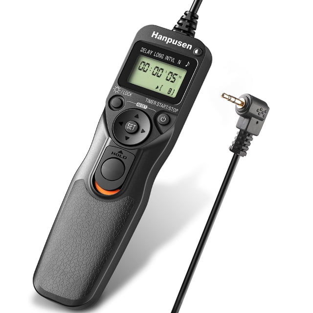 Intervalómetro con disparador remoto con temporizador Hanpusen TR-90