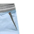 thumbnail image 4 of zuwimk Mens Cargo Shorts,Men's Cargo Shorts Relaxed Fit Below Knee Cargo Pants Blue,M, 4 of 5