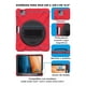 thumbnail image 3 of Funda para iPad Air 5 Teknet Uso Rudo Correa Rojo A2589 A2591, 3 of 3