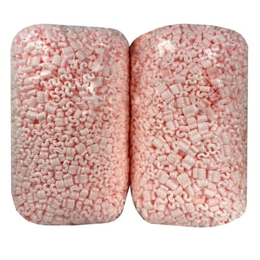 UOFFICE Anti Static Packing Peanuts Pink 7 cuft. Industrial Shipping Void Fill