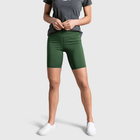United by Blue Women s 8.5  Recycled High-Rise Bike Shorts - Hunter Green  Large price history on PriceWatchPro