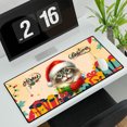thumbnail image 3 of Merry Christmas Santa Ragdoll Scarf Twinkling Lights Xmas Holiday Desk Mat Full Keyboard Mouse Pad Cat Lover Kitten Owner Gifts Idea Large Mousepad - 00022, 3 of 5