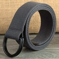thumbnail image 3 of serony Convenient And Fast Automatic Buckle On Comfortable And Breathable Canvas Waist Belt High Woven khaki 110cm 1Set, 3 of 6