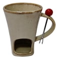 thumbnail image 1 of Taza de fondue de chocolate Accesorios de cocina Queso Dulces Olla caliente Chocolate derretido Beige, 1 of 9