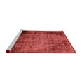 thumbnail image 2 of Ahgly Company Machine Washable Indoor Rectangle Abstract Red Modern Area Rugs, 7' x 9', 2 of 4