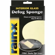 Rain-X Microfiber Glass Defogging Sponge For Window and Mirror, Blue and Yellow, 1pk, 45116X