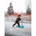 thumbnail image 4 of LIYU Trois Roues Enfants Micro Kick Scooter pour les Tout-Petits, LED Roues Lumineuses, Réglable en T-Bar avec Finition Anodisée, BLUE, 4 of 4