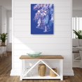 thumbnail image 2 of Cuadro Decorativo - Vacaciones plateadas y azules Jr  Impresión en canvas, estrechado., 2 of 2