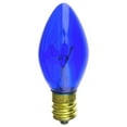 thumbnail image 4 of 7 Watt C7 Transparent Outdoor Patio Party Christmas Novelty Replacement Bulbs, 25 Pack (Blue), 4 of 4