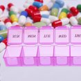 thumbnail image 4 of QUMIIRITY Caja Organizadora De Pastillas Portátil Rosa De Material PP Para Almacenamiento Diario, 4 of 8