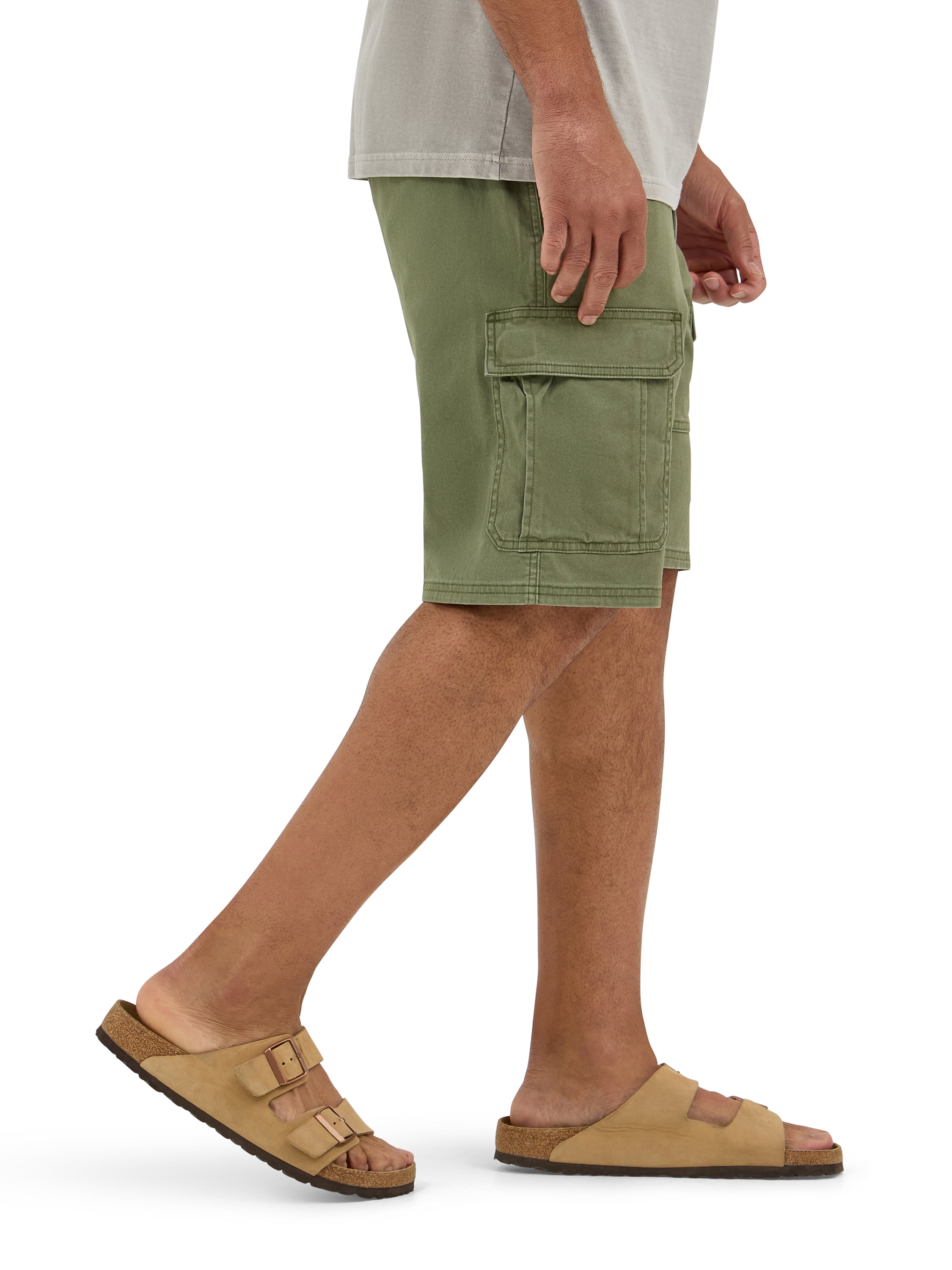 Wrangler Men's and Big Men's Stretch Cargo Shorts