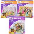 thumbnail image 2 of Rompecabezas de princesas de Disney, paquete de 3 unidades, para niños de 4 a 8 años+248 piezas, 2 of 6