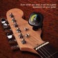 thumbnail image 5 of Guitar Tuner Rechargeable Clip On LED Color Display Tuner for All Instruments - Guitar, Violin, Ukulele & Chromatic Tuning Modes, Fast & Accurate, Easy to Read, Professional and Beginner, 5 of 8