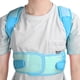 thumbnail image 2 of Corrector de postura para la parte superior de la espalda, soporte para clavícula, enderezadora de espalda ajustable para niños, azul S, 2 of 14