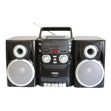 Naxa NPB-426 Portable CD Player with AM/FM Stereo Radio Cassette