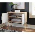 thumbnail image 6 of Signature Design by Ashley Contemporary Orinfield Accent Cabinet  Natural/White, 6 of 7