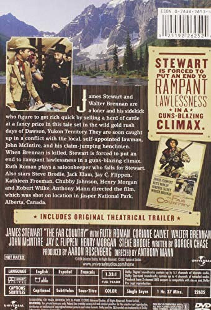 The Far Country (DVD), Universal Studios, Western - image 3 of 3