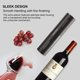 thumbnail image 3 of Sacacorchos de vino automático reutilizable con botón de un clic para amantes del vino, regalo para el hogar, cocina, fiesta, bar, boda, abridor de vino eléctrico, abridores de botellas de v, 3 of 3