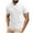 White, variant on Men's Polo Shirts With Collar Big And Tall Under $10 Casual Fashion Solid Half Zipper T Shirt Lapel Short Sleeve
