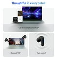 thumbnail image 2 of Xiaomi Redmi Buds 5 Active Noise Canceling Wireless In Ear Earbuds with Charging Case, Black, 2 of 8