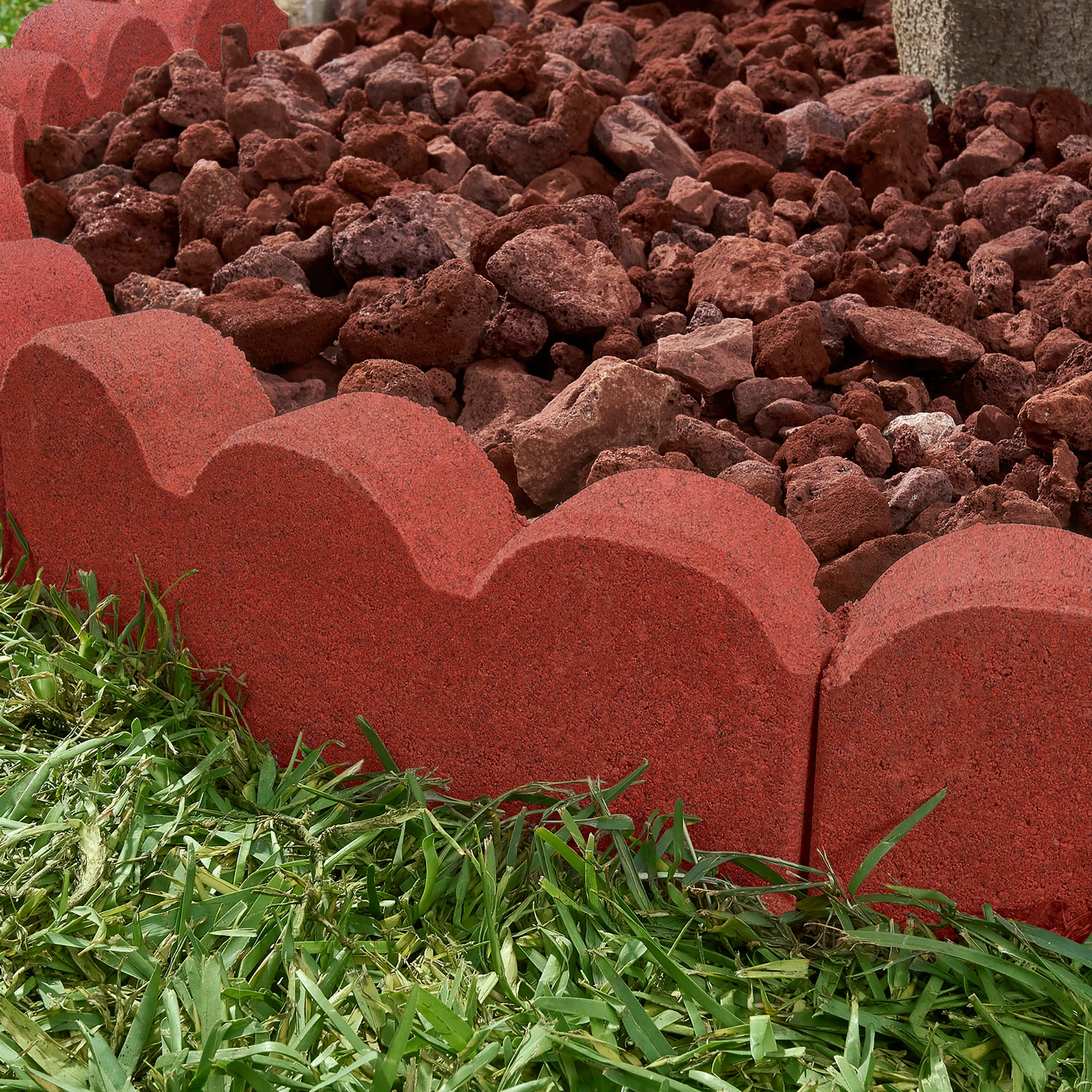 Pavestone .5 Cu. ft. Bagged Decorative Stone Red Lava Rock