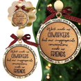thumbnail image 2 of Christmas Colleague & Friend Pendant Creative Xmas Trees Hanging Decor DIY 2023 K6D7, 2 of 8