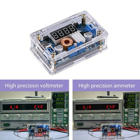 Dc-Dc Step Down Converter 5-36V To 1.25-32V 5A Voltage Regulator With Case